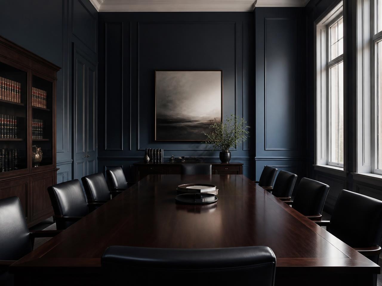 Sala de reuniões do escritório